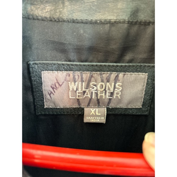 Wilson's Leather Women's Jacket Made in India Size XL Upper Thigh Length - Picture 2 of 6